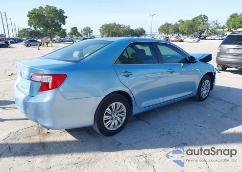 2012 Toyota Camry L z USA, uszkodzony, nr VIN 4T4BF1FKXCR210349